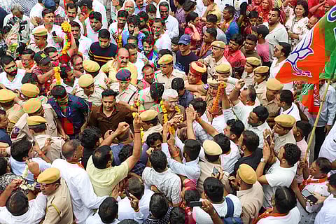 Gajendra Singh Shekhawat in Jodhpur